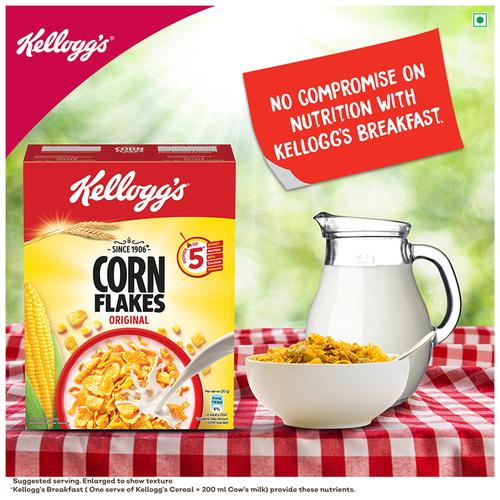 Kelloggs Corn Flakes, 100 g  Power of 5 (Energy, Protein, Iron, Calcium & Vitamins)