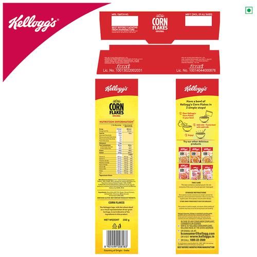 Buy Kelloggs Corn Flakes Original 250 Gm Carton Online At Best Price of ...