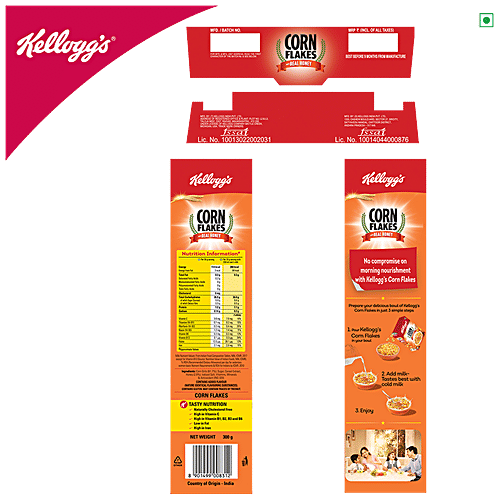 Kelloggs Corn Flakes With Real Honey, 300 g  