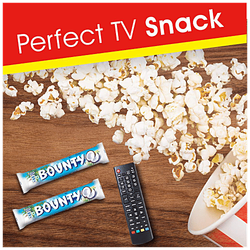 Bounty Coconut Filled Chocolate Bar, 28.5 g (Pack of 2) 