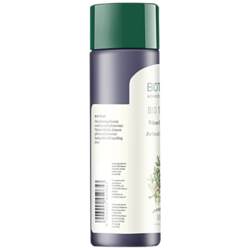 BIOTIQUE Volume Conditioner - Bio Thyme, For Fine & Thinning Hair, 200 ml  100% Botanical Extracts