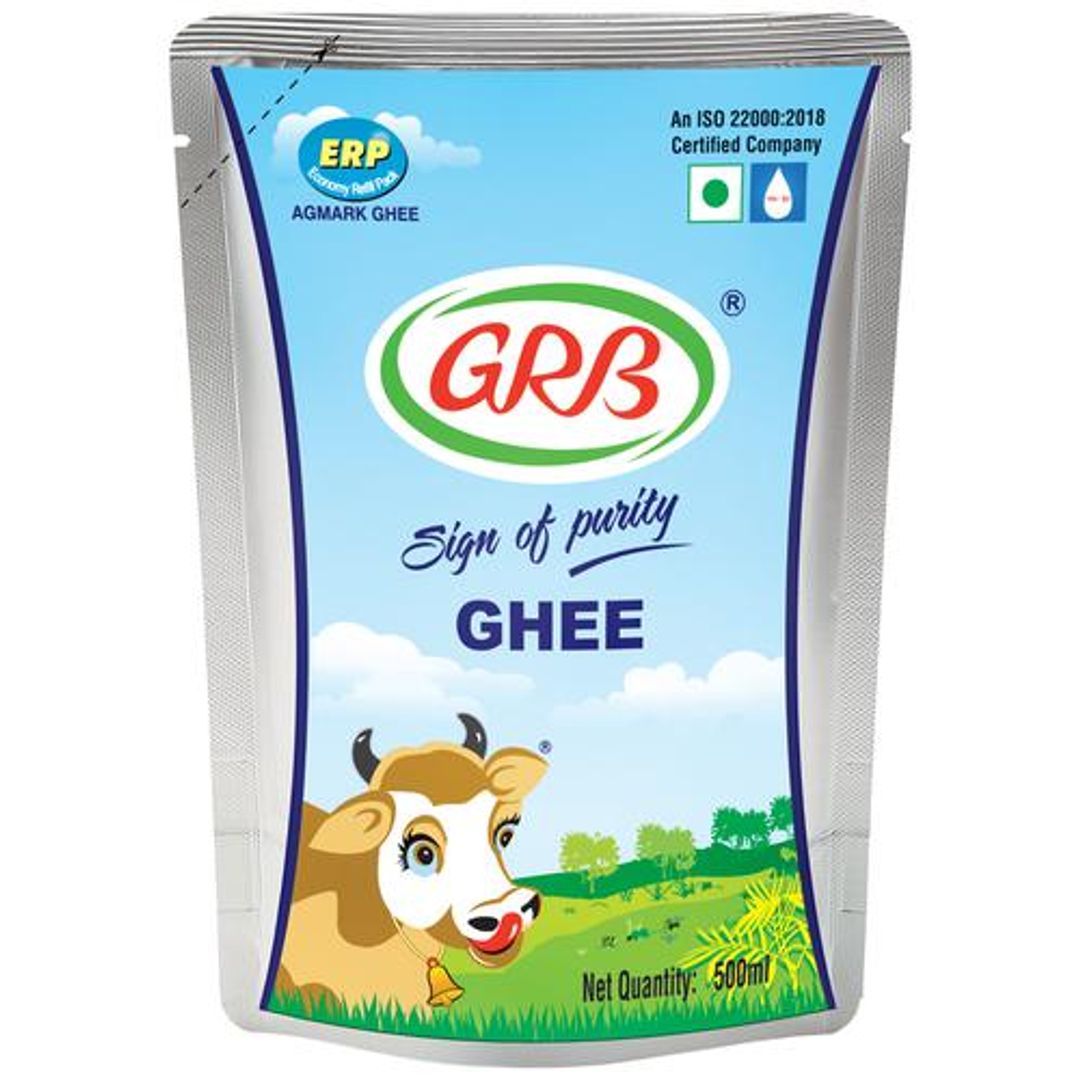 GRB Ghee/Tuppa, 500 ml Pouch