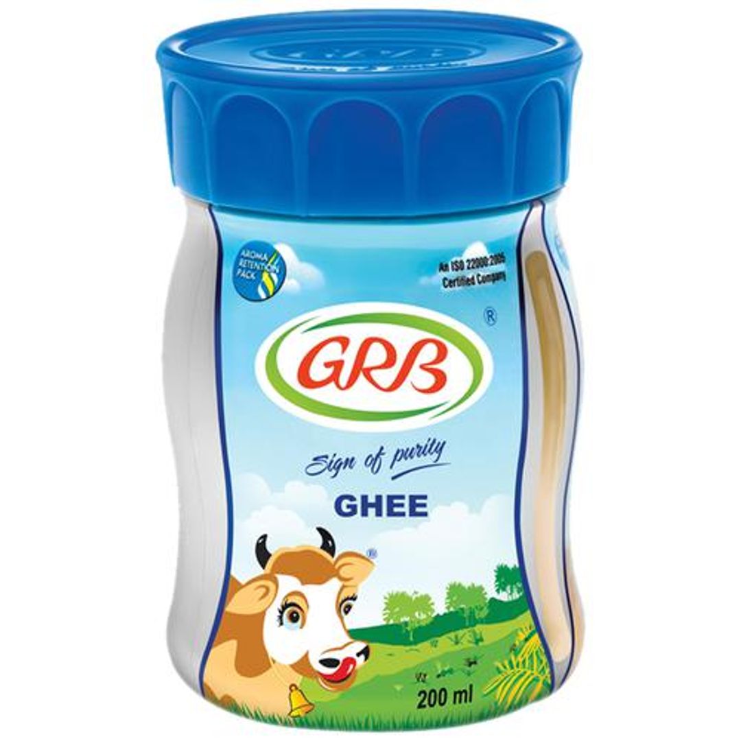 GRB Ghee/Tuppa, 200 ml Bottle