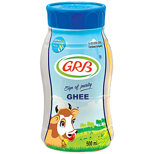 Buy Grb Ghee 500 Ml Bottle Online At Best Price of Rs 399.57 bigbasket
