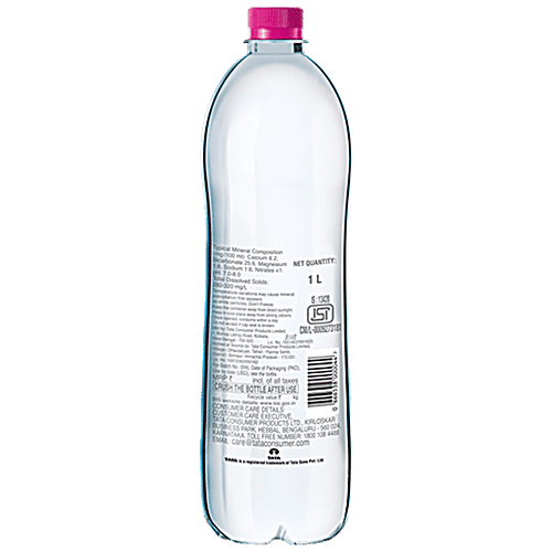 Himalayan Natural Mineral Water, 1 L Bottle Mildly Alkaline
