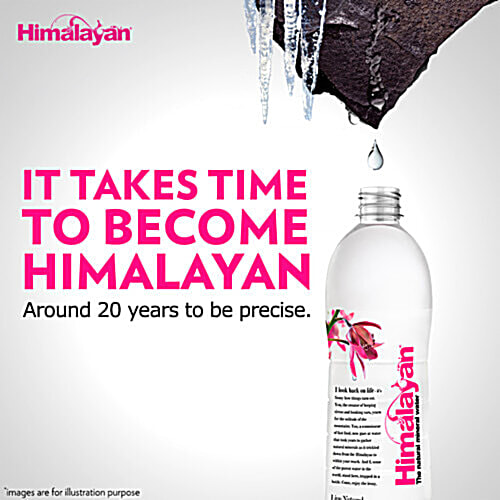 Himalayan Natural Mineral Water, 1 L Bottle Mildly Alkaline