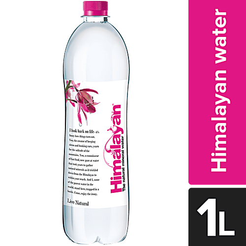 Buy Himalayan The Natural Mineral Water 1 L Bottle Online at Best Price