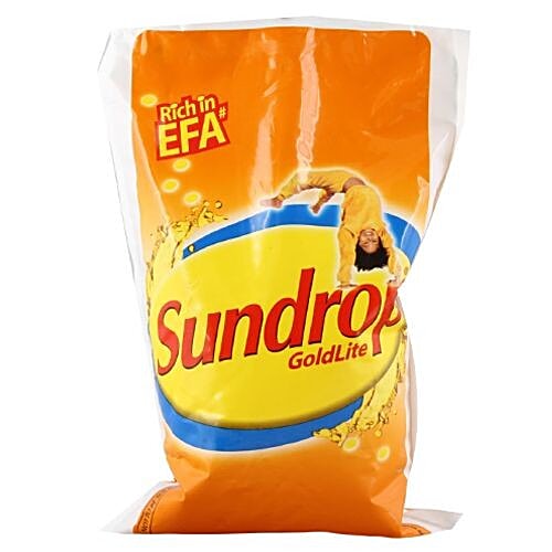 Sundrop Oil - Gold Lite, 1 L Pouch 