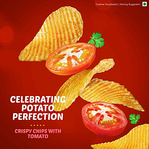 Bingo! Tomato Potato Chips, 45 g Pouch Crispy & Tangy