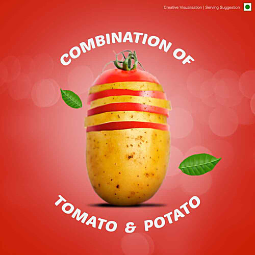 Bingo! Tomato Potato Chips, 45 g Pouch Crispy & Tangy