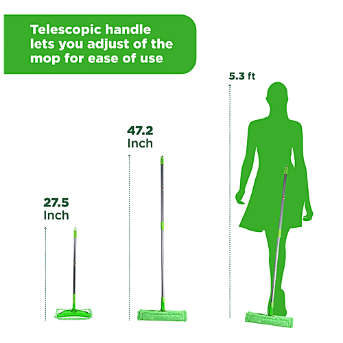 Scotch brite Flat Mop (Handle included), 1 pc  