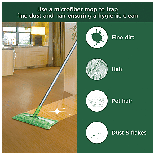 Scotch brite Flat Mop (Handle included), 1 pc  
