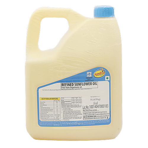 Sundrop SuperLite Advanced - Sunflower Oil, 5 L Can 