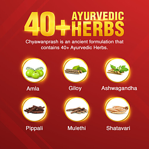 Dabur 3X Immunity Action Chyawanprash, 500 g Clinically Tested