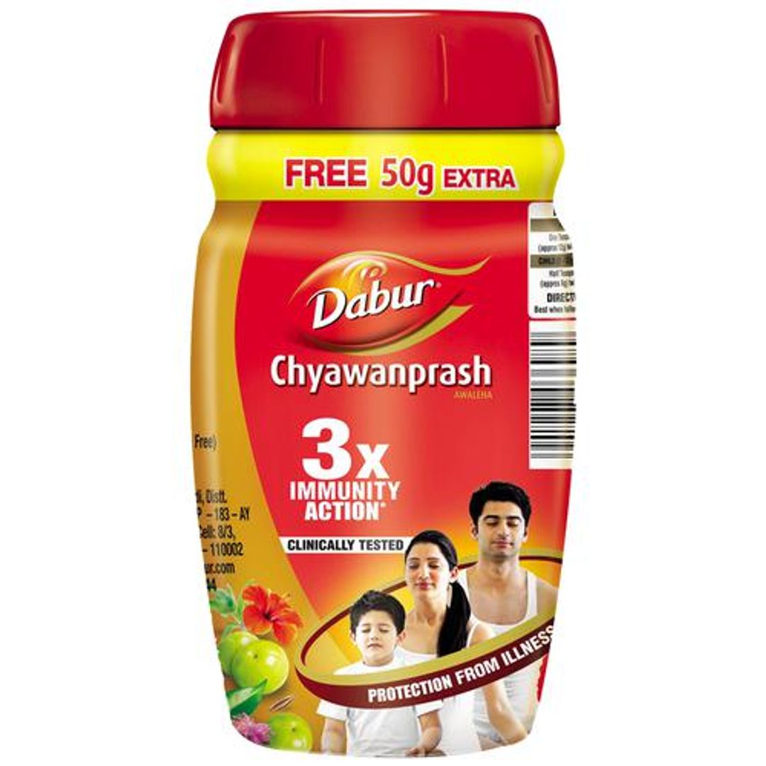Dabur Chyawanprash - 3X Immunity, 500 g (Get 50 g extra)