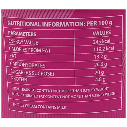 Baskin Robbins Ice Cream - Black Currant, 450 ml Tub 