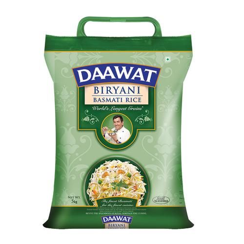 Daawat  Basmati Rice/Basmati Akki - Biryani, 1 kg Pouch Zero Cholesterol & Zero Trans Fat