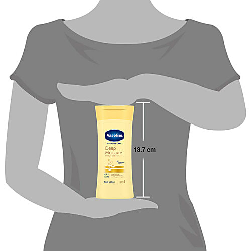 Vaseline Intensive Care Deep Moisture Body Lotion - With Pure Oat Extract, 100 ml  