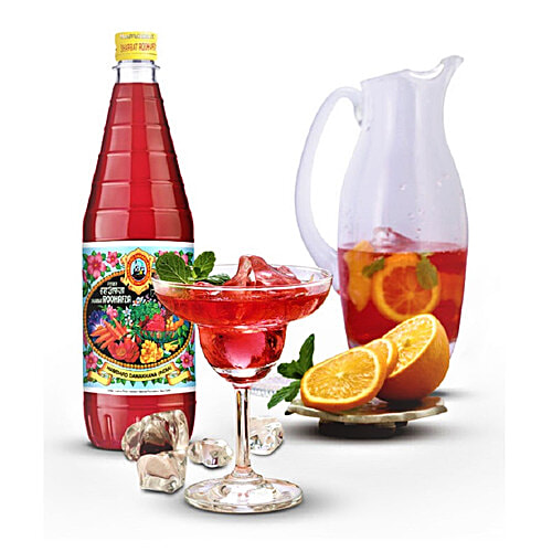 Hamdard Foods Rooh Afza Sharbat, 750 ml Bottle 