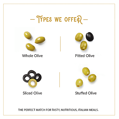 Del Monte Whole Green Olives, 450 g  Packed with Anti-Oxidants