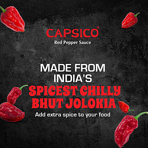 Dabur Red Pepper (Bhut Jolokia) Sauce, 60 g  