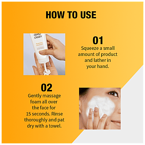 Neutrogena Deep Clean Foaming Cleanser, 100 g Tube 