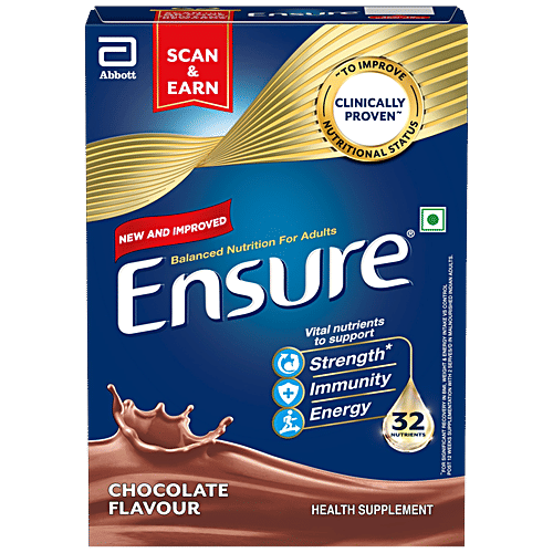 Ensure Clinically Proven Nutritional Drink For Adults- Chocolate, 375 g  