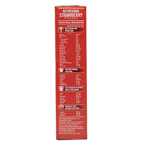 Complan Health Drink - Strawberry Flavour, 500 g Carton 
