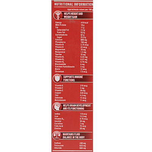 Complan Health Drink - Strawberry Flavour, 500 g Carton 
