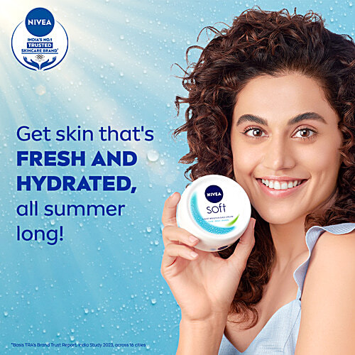 Buy Nivea Soft Cream Light Moisturizing 100 Ml Box Online At Best Price