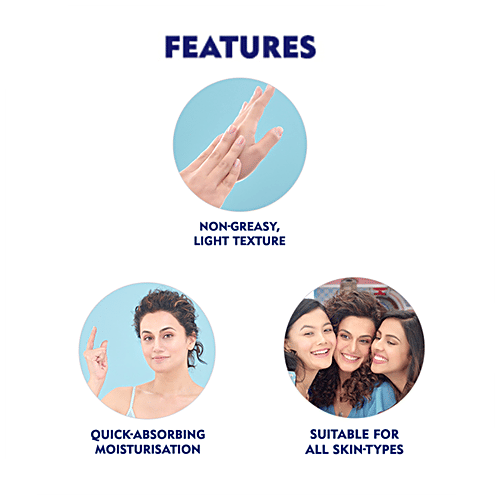 Nivea Soft Light Moisturiser For Face, Hand & Body - Non-Sticky Cream With Vitamin E & Jojoba Oil, 100 ml  