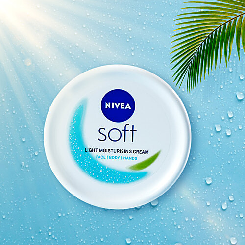 Buy Nivea Soft Cream Light Moisturizing 100 Ml Box Online At Best Price