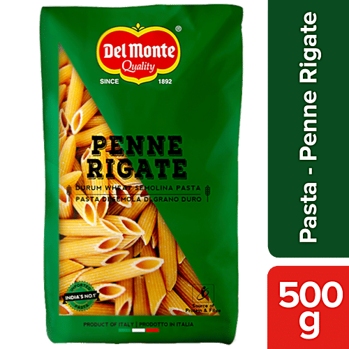 Buy Del Monte Pasta Penne Rigate 500 Gm Online At Best Price of Rs 169.