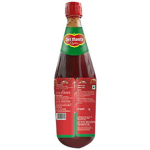 Del Monte Tomato Ketchup - Original Blend, 1 kg Glass Bottle 