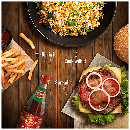 Del Monte Tomato Ketchup - Original Blend, 1 kg Glass Bottle 