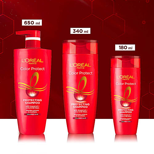 L'Oreal Paris Color Protect Shampoo - For Colored Hair, 180 ml  