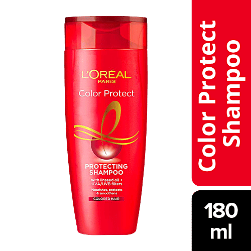 L'Oreal Paris Color Protect Shampoo - For Colored Hair, 180 ml  