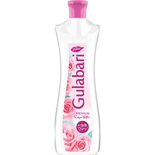 Dabur Gulabari Premium Rose Water - Daily Glow, All Skin Types, Paraben Free, Alcohol Free, 120 ml  