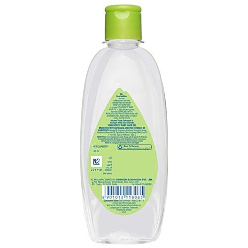 Johnson's baby Baby Hair Oil - Avocado & Pro-Vitamin B's, 100 ml  