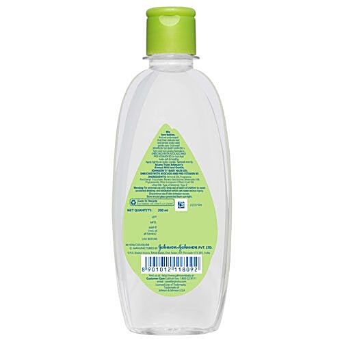 Johnson's baby Baby Hair Oil, 200 ml  