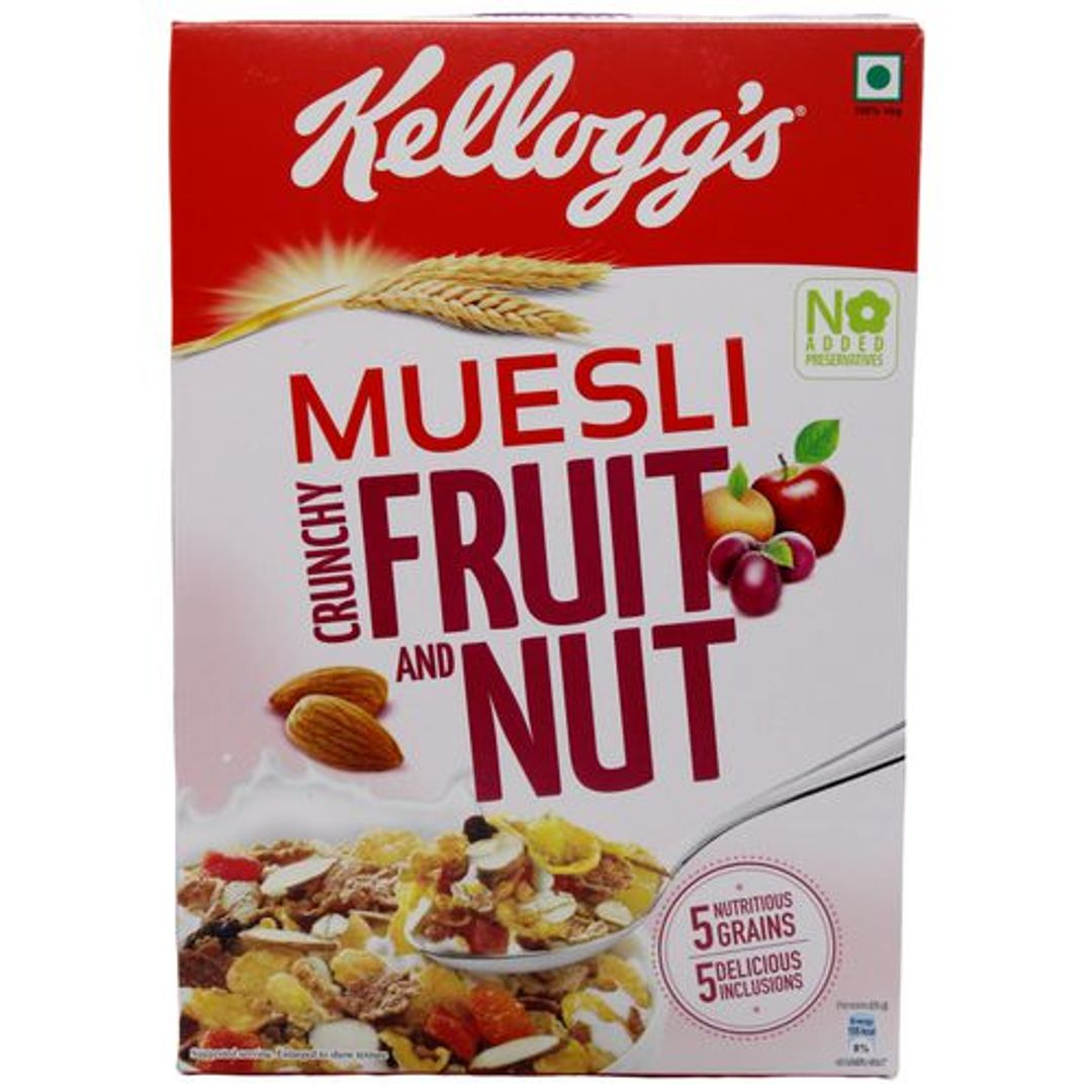 Kelloggs Muesli Fruit & Nut, 500 g Carton