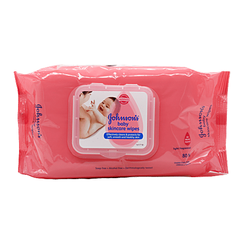 Buy Johnson Johnson Baby Skincare Wipes 20 Pcs Online At Best Price of