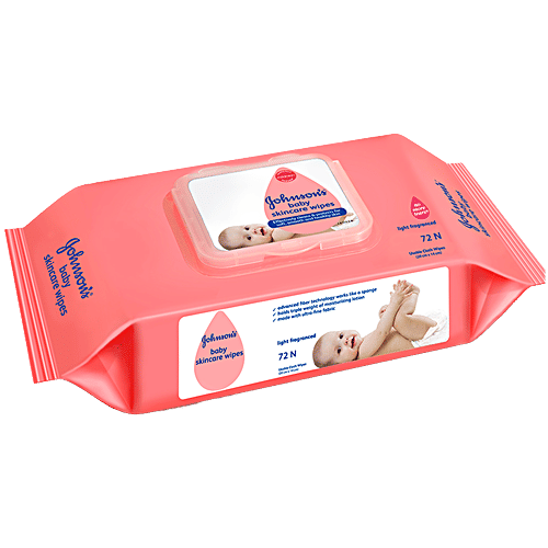 Johnson's baby Baby Wipes, 72 pcs  Soap Free, Alcohol Free