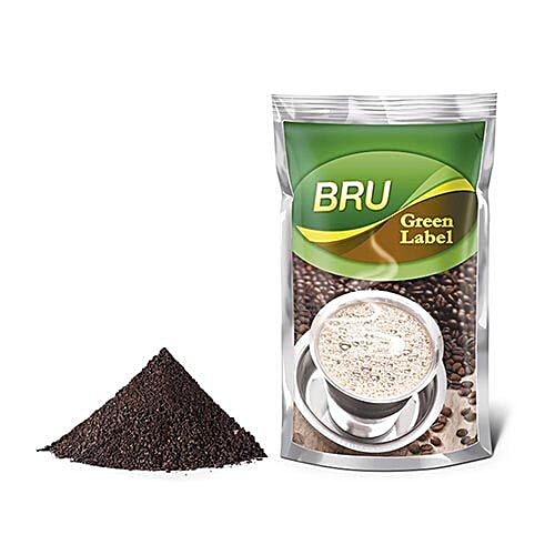 BRU Filter Coffee - Green Label, 500 g  