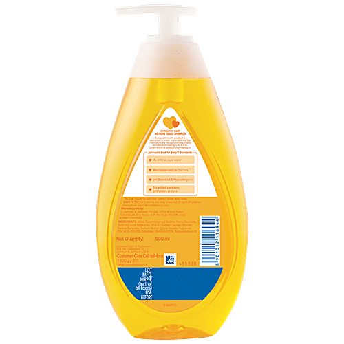 Johnson's baby No More Tears Baby Shampoo, 500 ml
