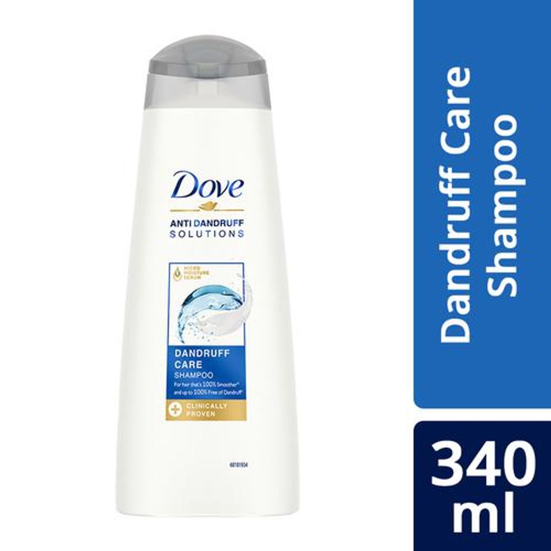Dove Anti-Dandruff Solutions Dandruff Care Shampoo, Clinically Proven, 340 ml 