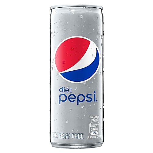 Buy Pepsi Soft Drink Diet 250 Ml Can Online At Best Price of Rs 25