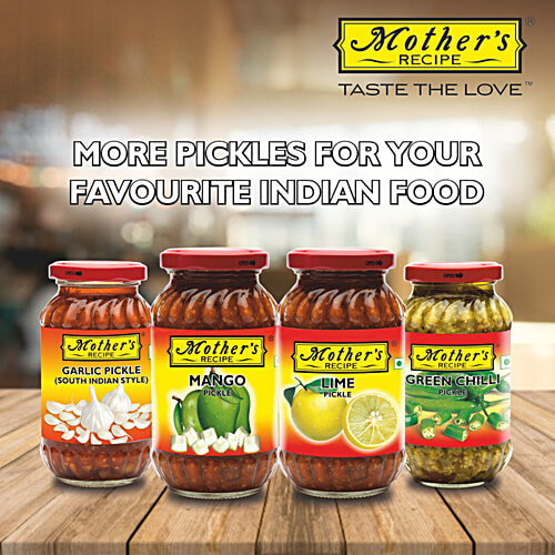 Mother's Recipe Pickle - Garlic, 300 g Jar 