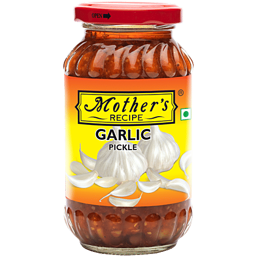Mother's Recipe Pickle - Garlic, 300 g Jar 