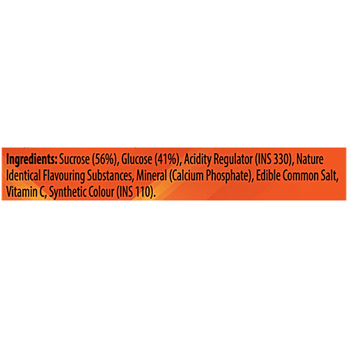 Glucon-D Instant Energy Nutrition Drink - Tangy Orange, 200 g Refill Pack Contains Glucose, Minerals